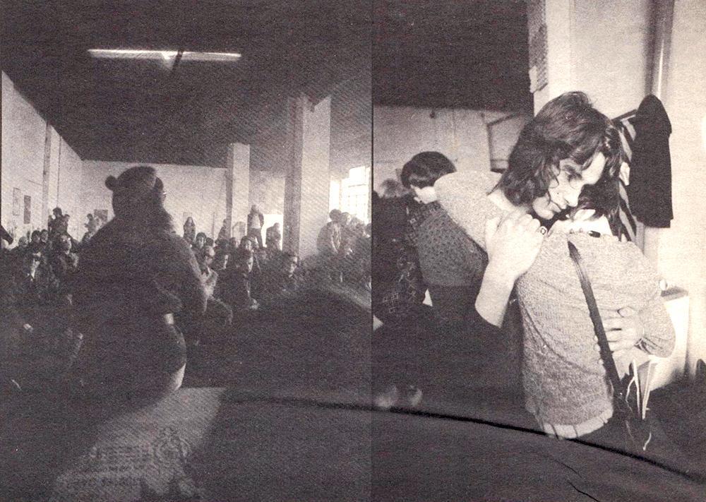 Sanremo, 1972 - I Congresso internazionale di sessuologia. Pezzana e altri escono dal luogo del Congresso