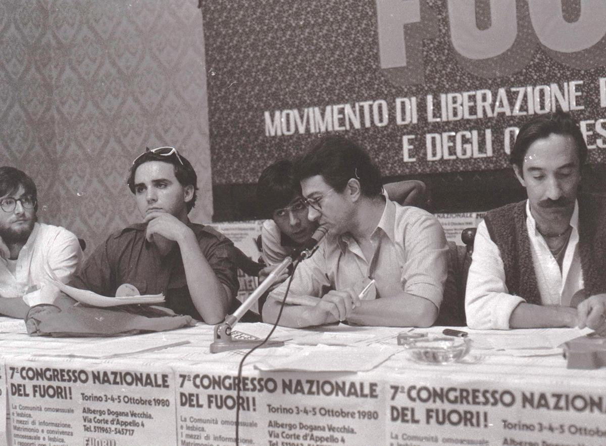 Torino, VII Congresso F.U.O.R.I. dedicato a matrimoni e unioni civili, 1980-y