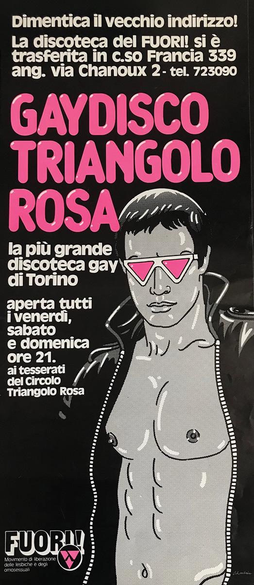 La discoteca del F.U.O.R.I. si trasferisce e diventa Triangolo Rosa.